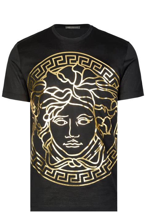 tshirt con medusa versace|versace t shirt medusa head.